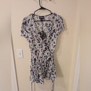 NWT | Horoscopez By Dolls Kill | Nautical Nonsense Wrap Dress